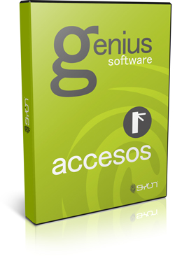 software genius accesos online y offline, control de accesos en tiempo real, syon control de accesos