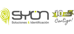 logo SYON Soluciones & identificación, control de presencia y accesos